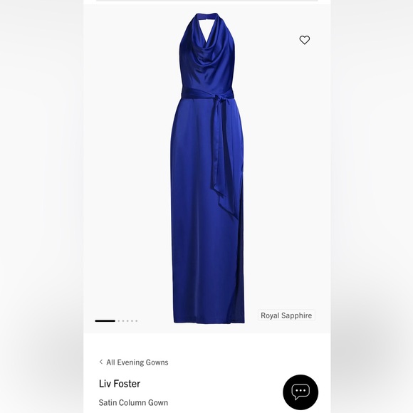 Anthropologie Dresses & Skirts - Anthropologie - Liv Foster Satin Column Gown